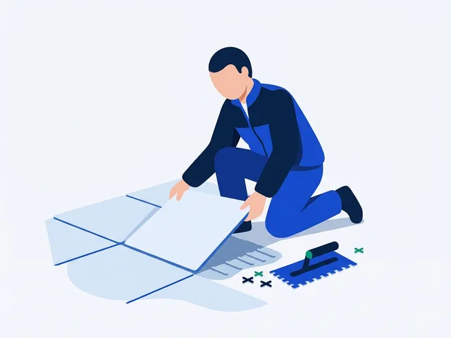 Illustration carreleur
